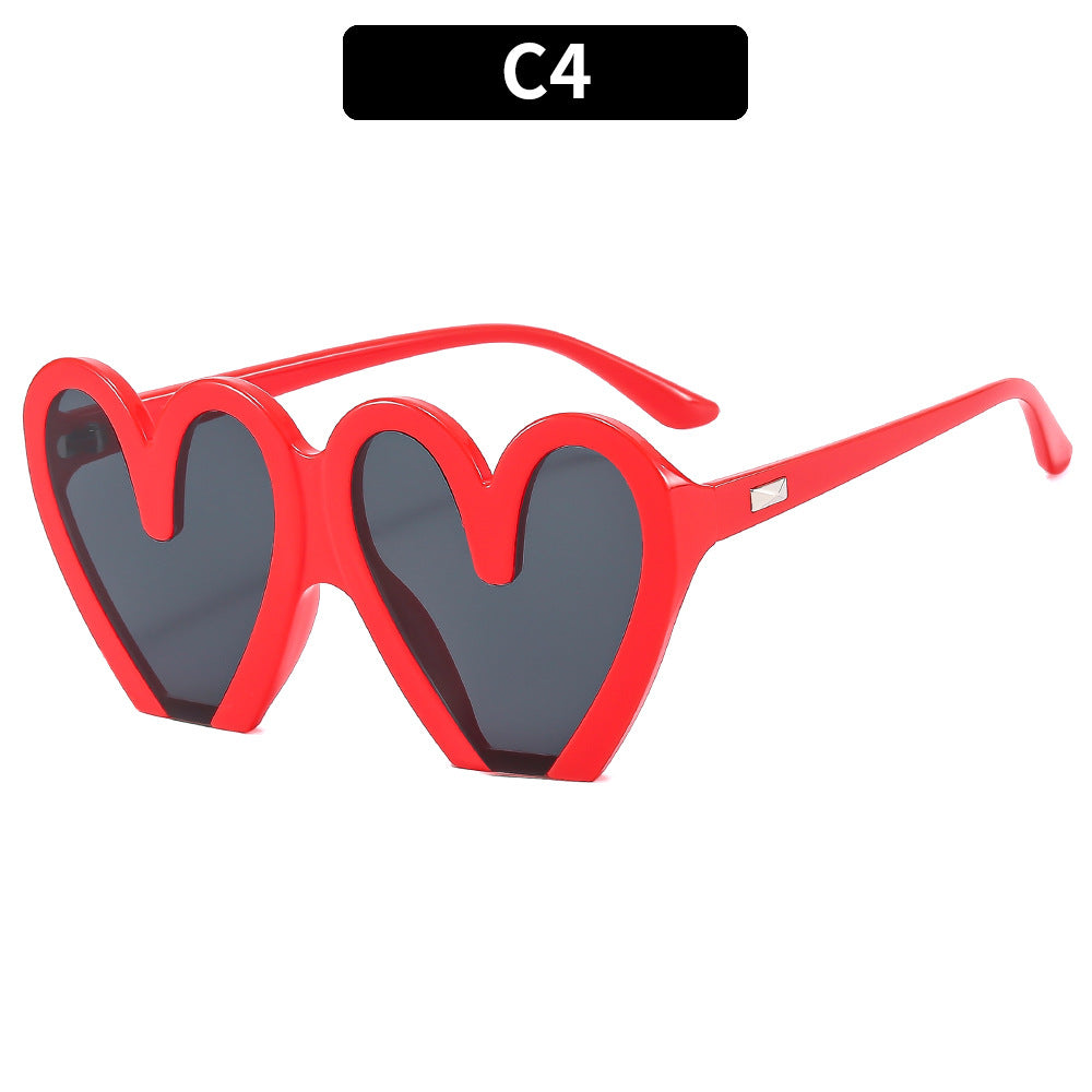 Gafas de sol de amor personalizado de amor al por mayor